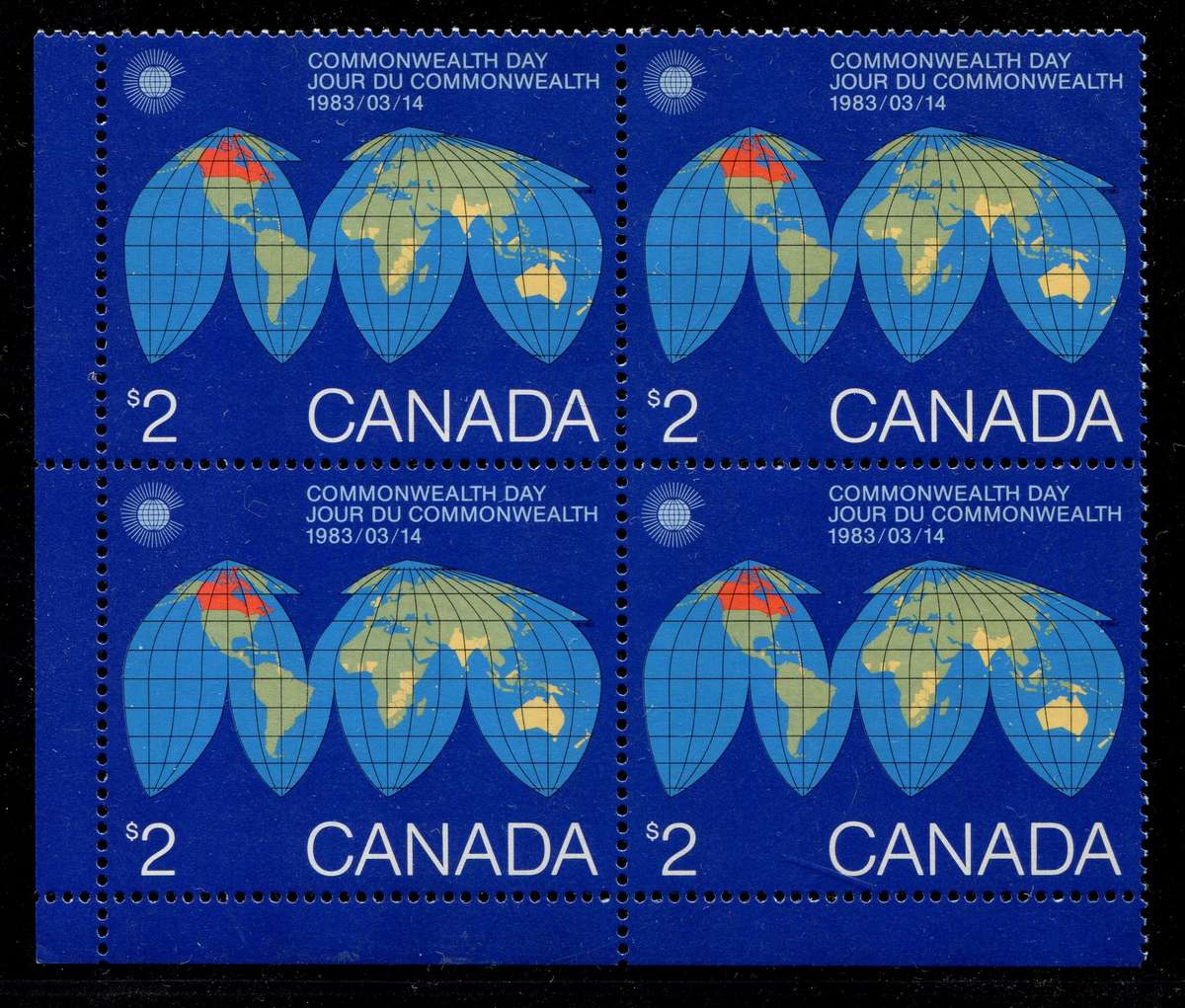 Canada - Block of 4 - 1983 - MNH