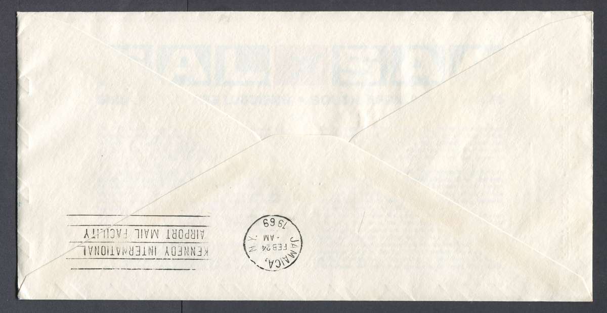 RSA - FDC no 9 - Addressed - 1969