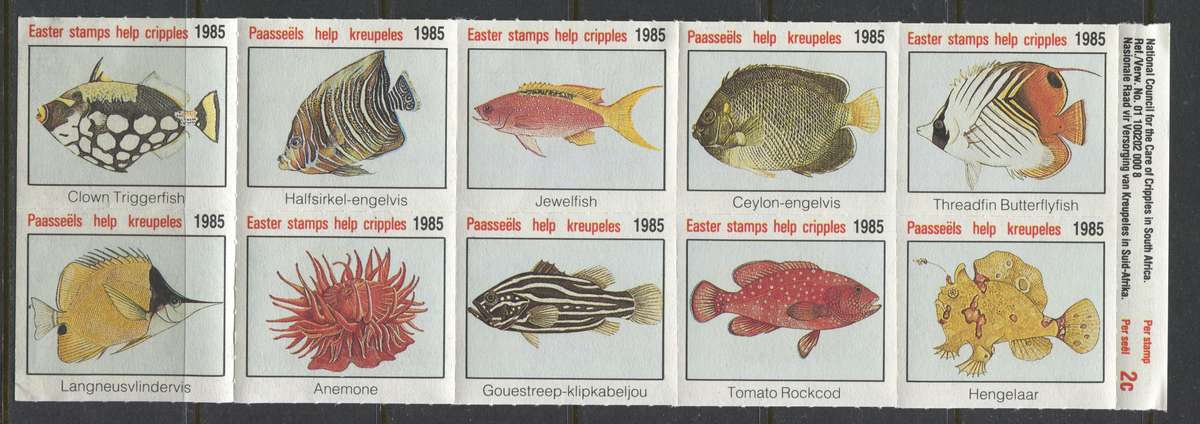 RSA - Easter Stamps - 1985 - MNH - Some Separation