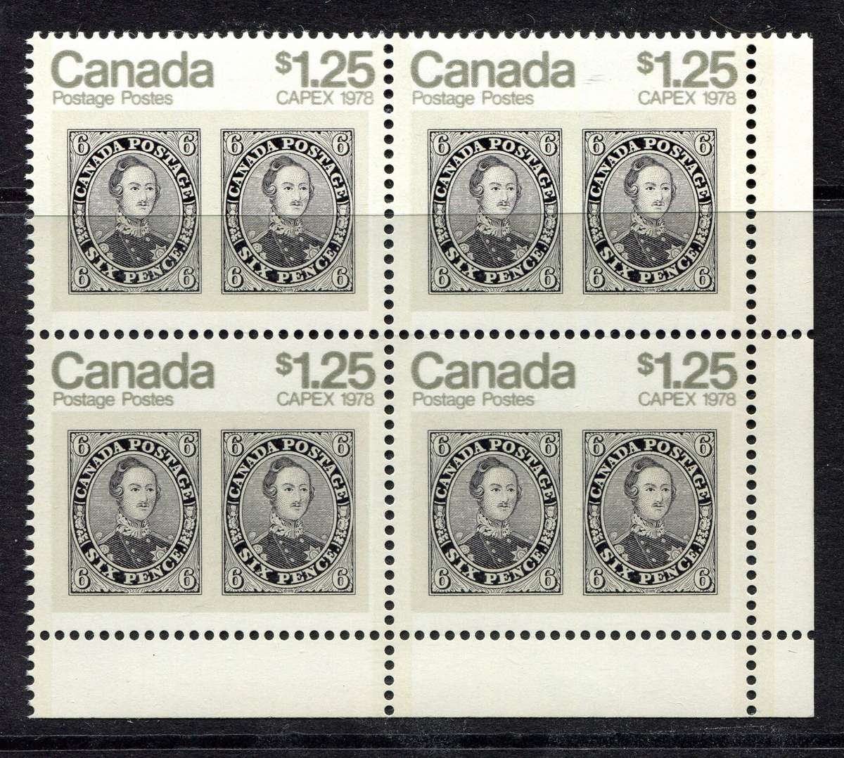 Canada - Block of 4 - 1978 - MNH