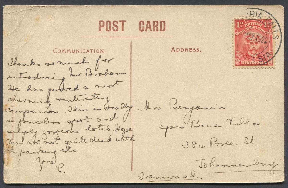 BSAC - Post Card