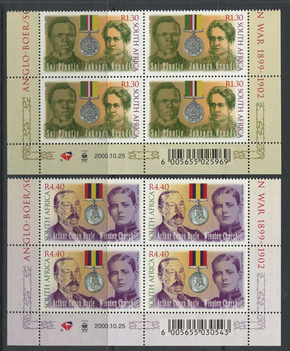 RSA - 2 Blocks Of 4 - 2000 - MNH