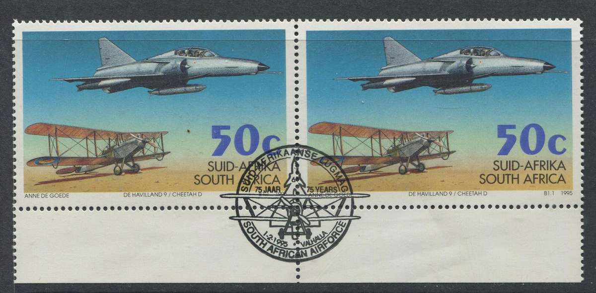 RSA - 1 Pair - 1995 - Used(CTO)