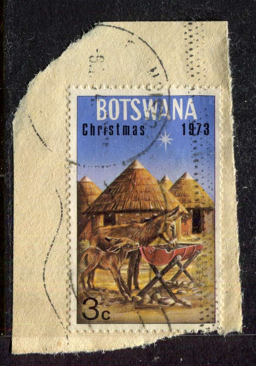Botswana - Used On Piece