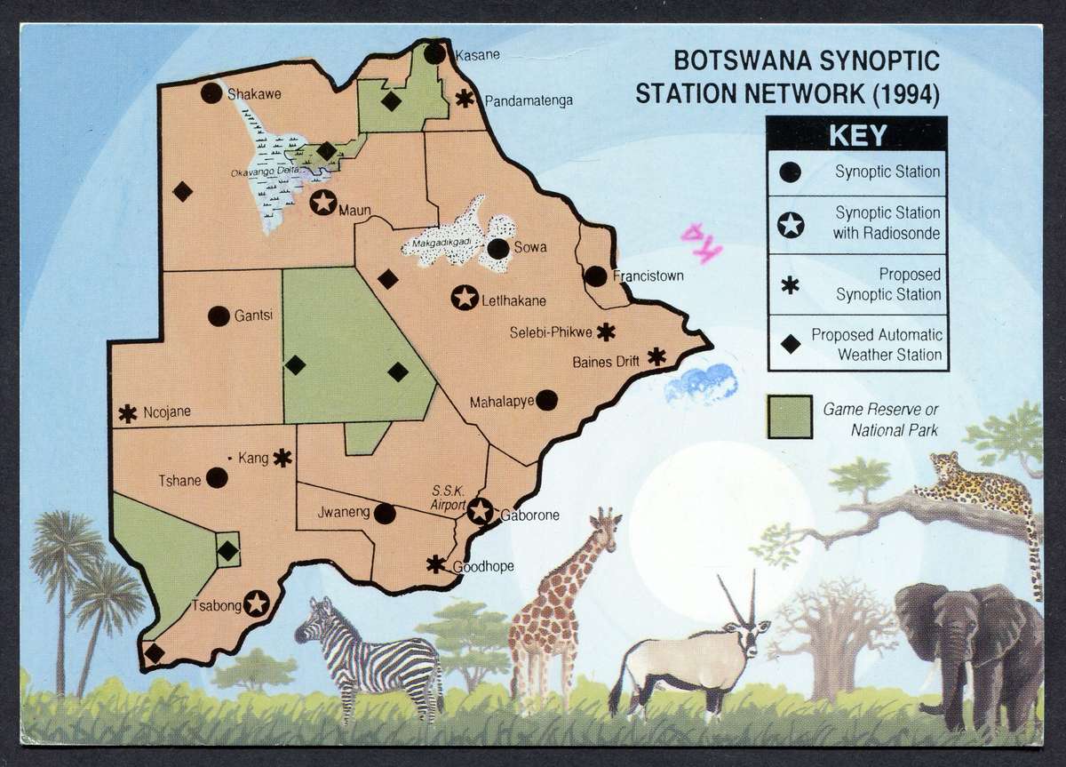 Botswana - Post Card
