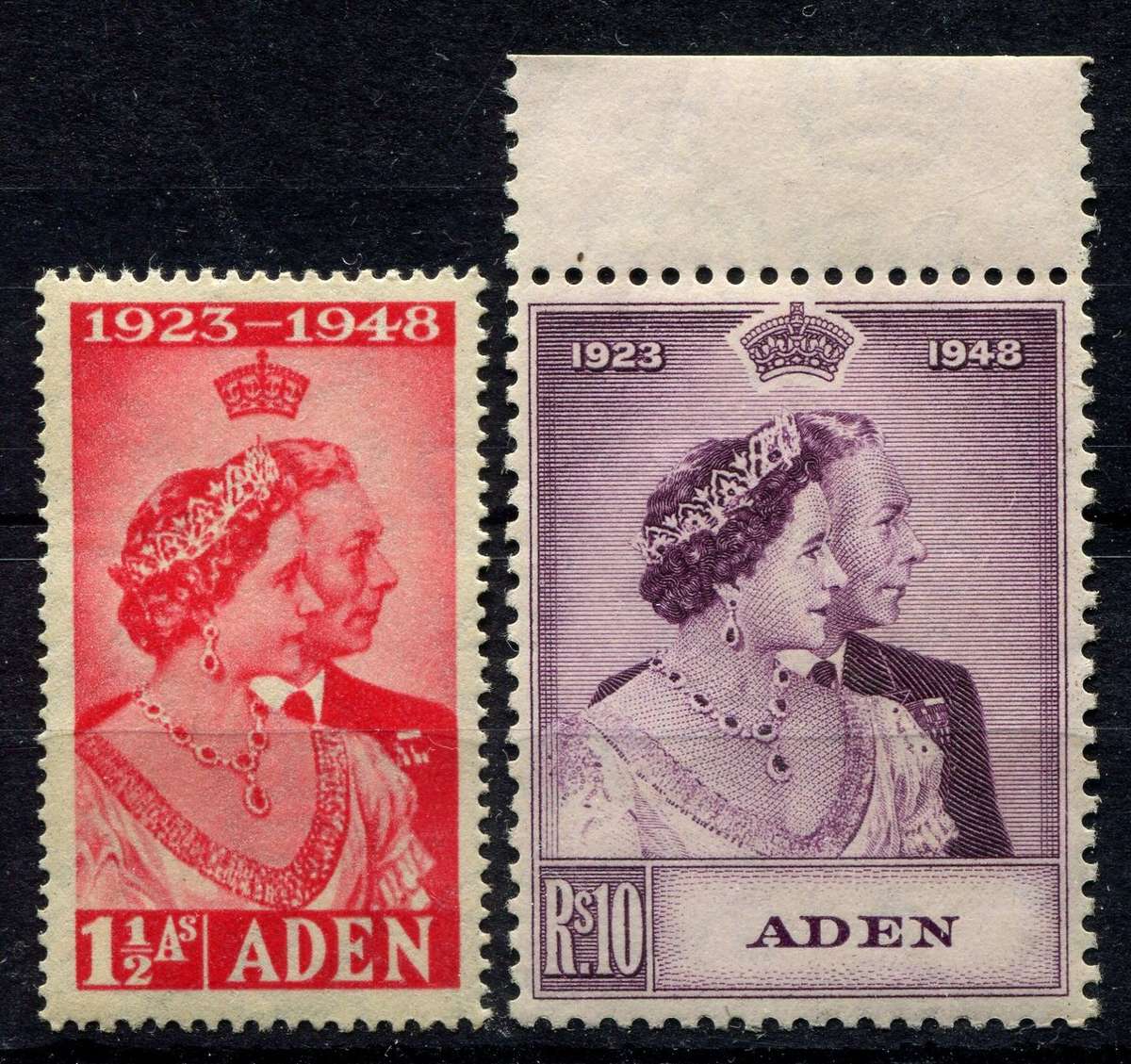 Aden - Royal Silver Wedding - 1949 - MNH