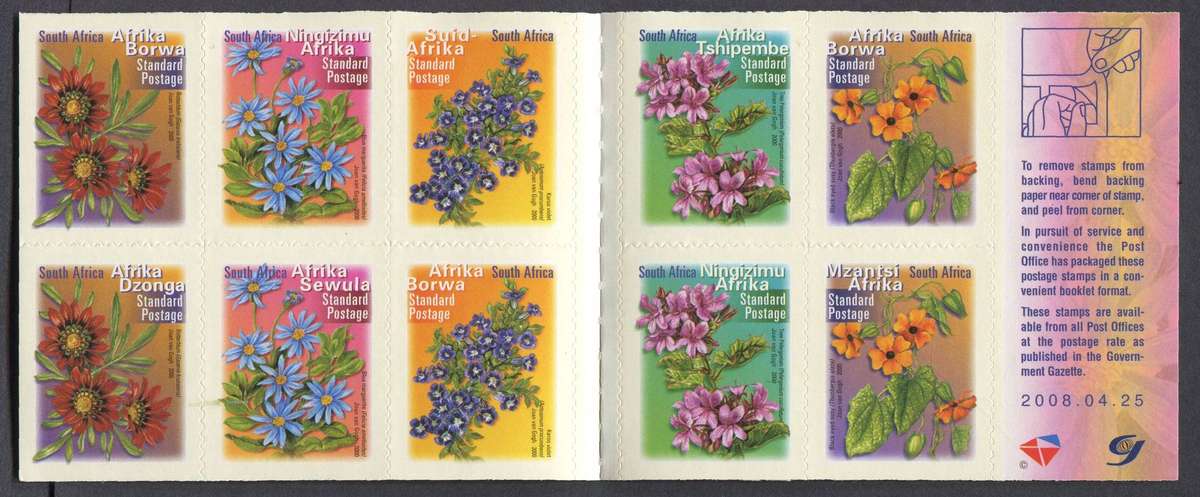 RSA - Booklet Dated 2008/04/25 - MNH