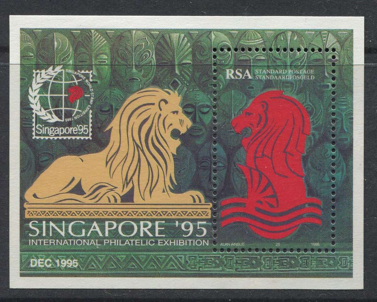 RSA - Miniature Sheet - 1995 - MNH - Reprint