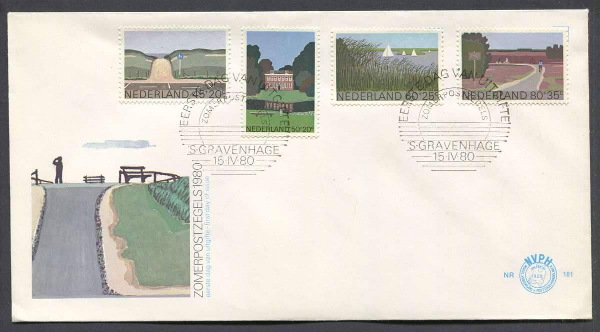 Netherlands - FDC - No 181 - 1980 - Unaddressed