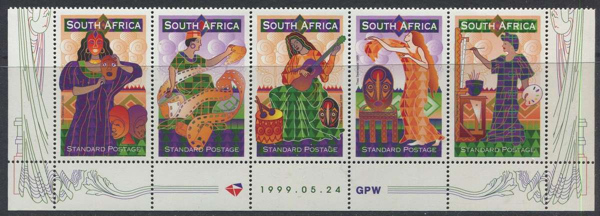 RSA - Strip Of 5 - 1999 - MNH