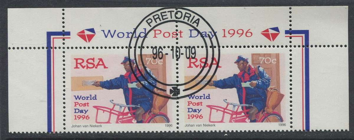 RSA - 1 Pair - 1996 - Used(CTO)