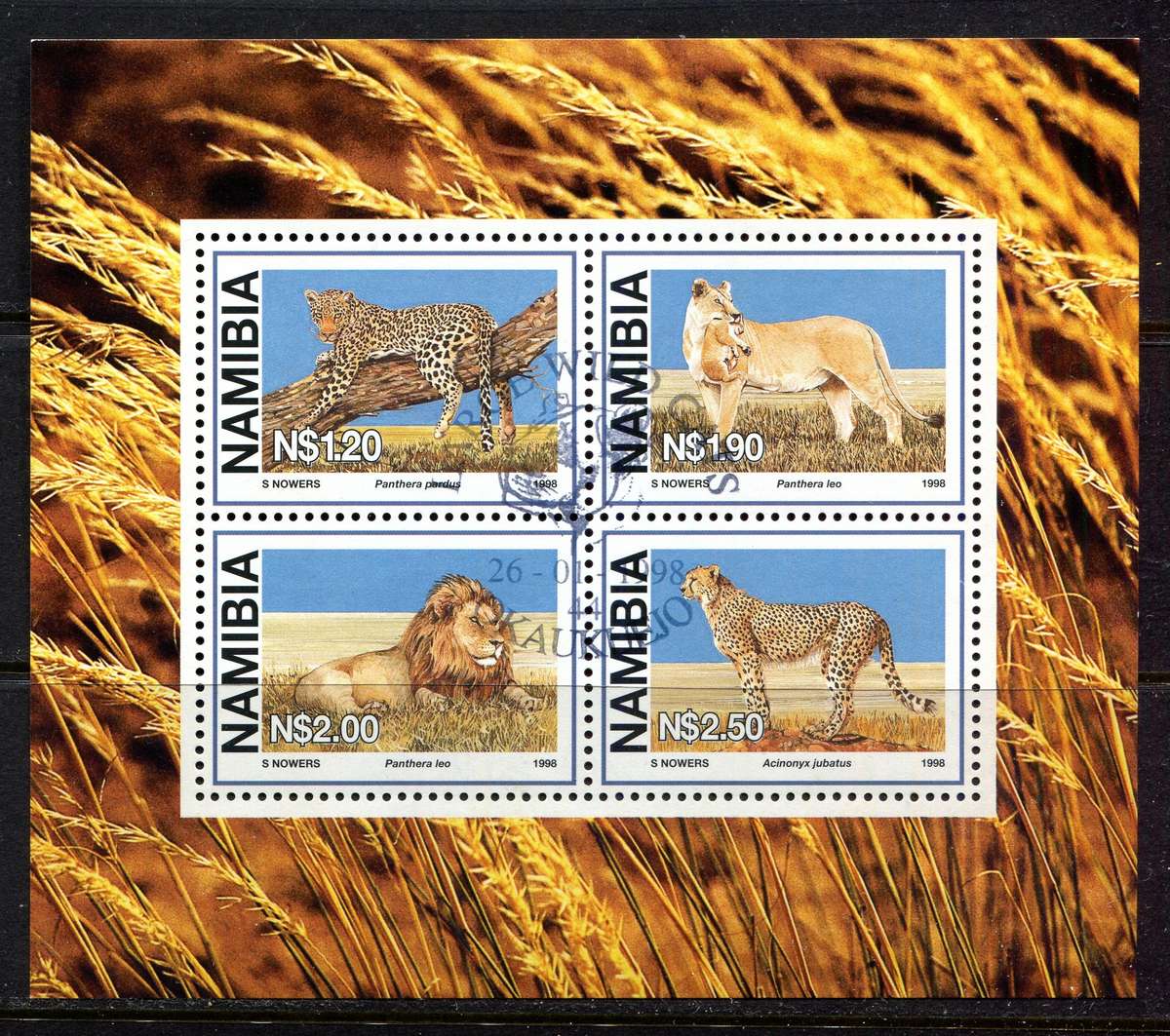Namibia - Miniature Sheet - 1998 - Used(CTO)
