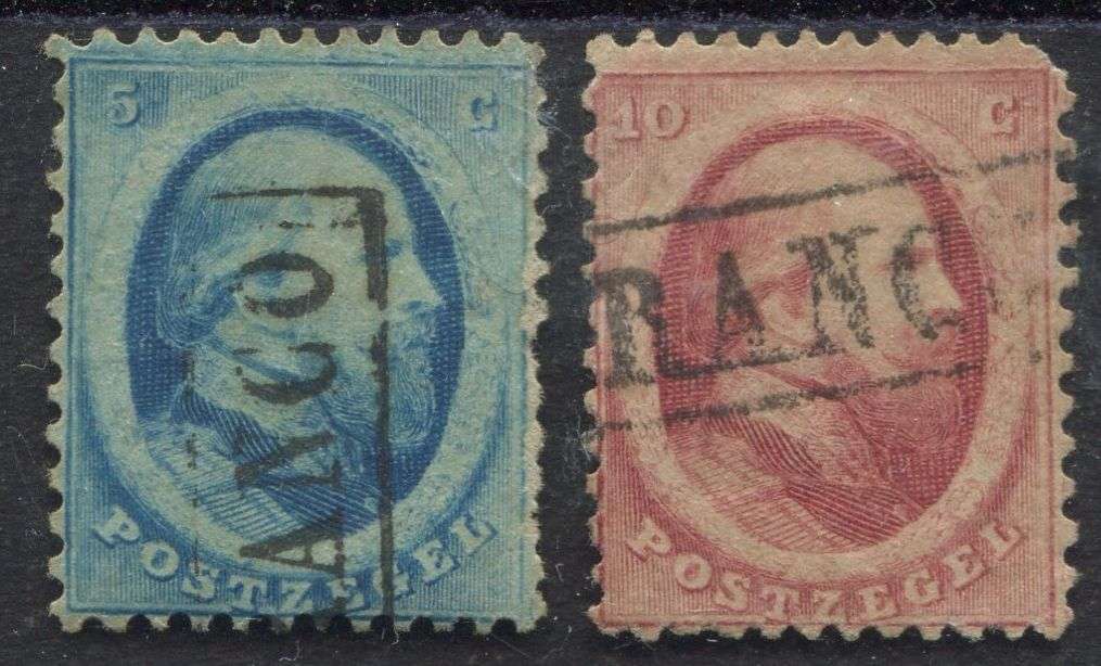 Netherlands - 1864 - Used