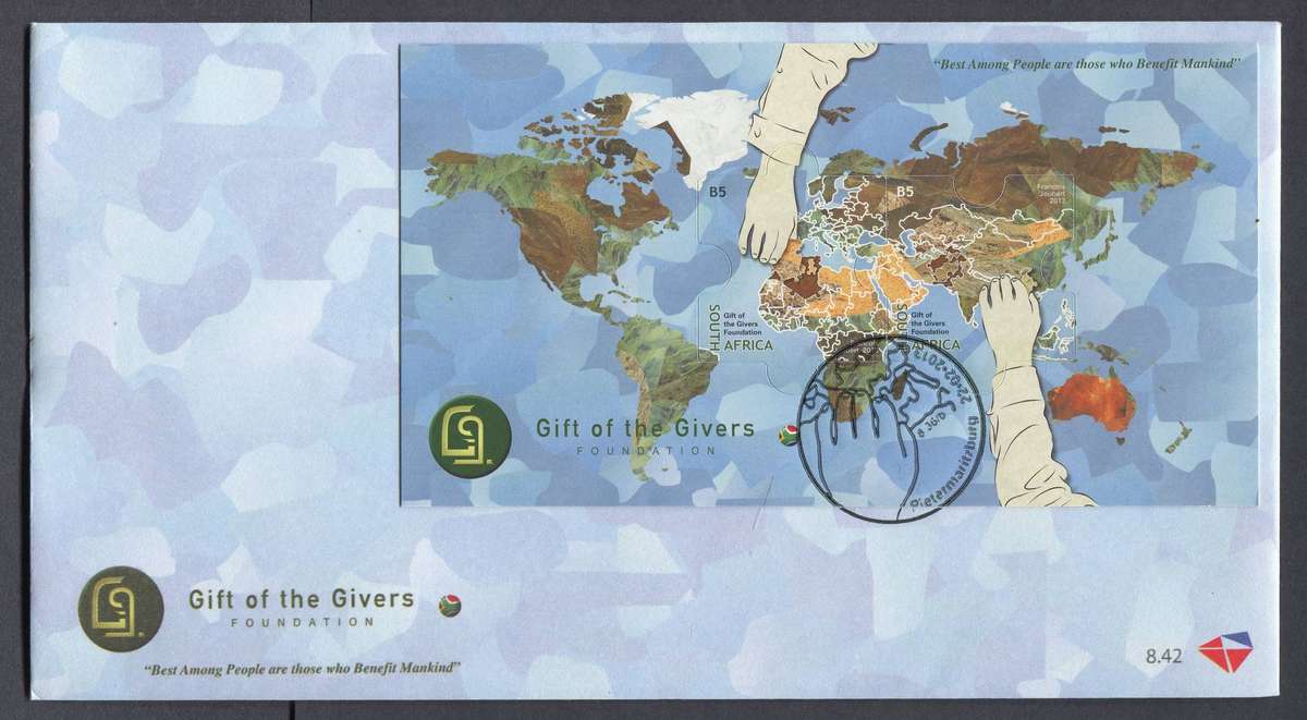 RSA - Miniature Sheet FDC - No 8.42 - 2013