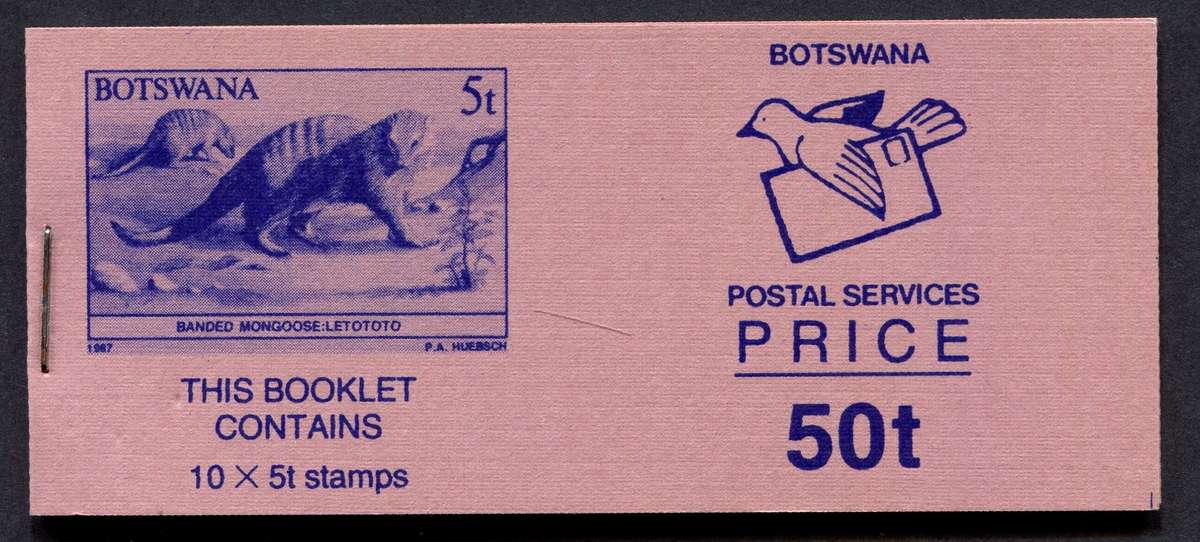 Botswana - Complete Booklet of 10 - 1989 - MNH