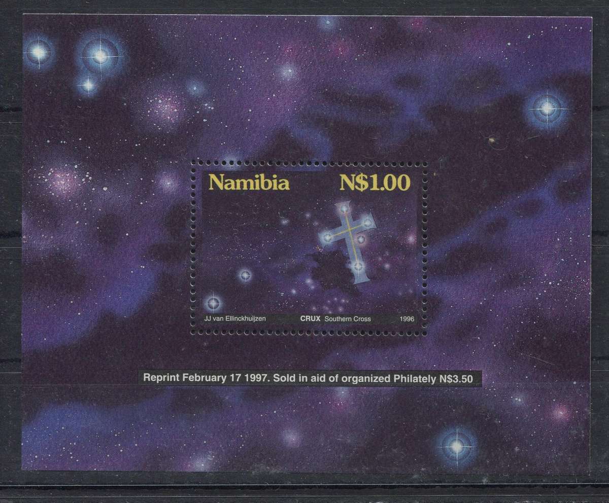 Namibia - Miniature Sheet - Reprint - 1997 - MNH
