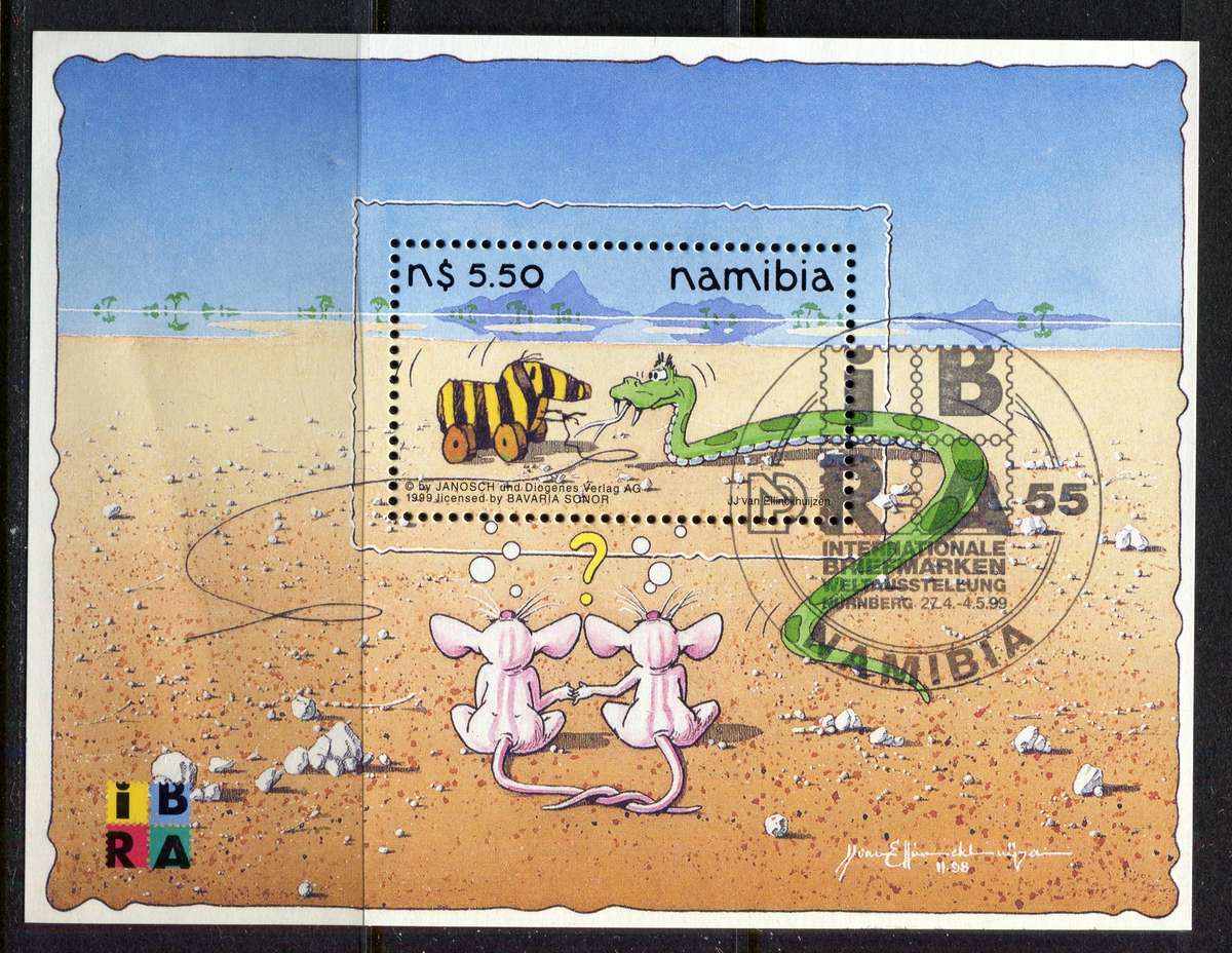 Namibia - Miniature Sheet - 1999 - Used(CTO)