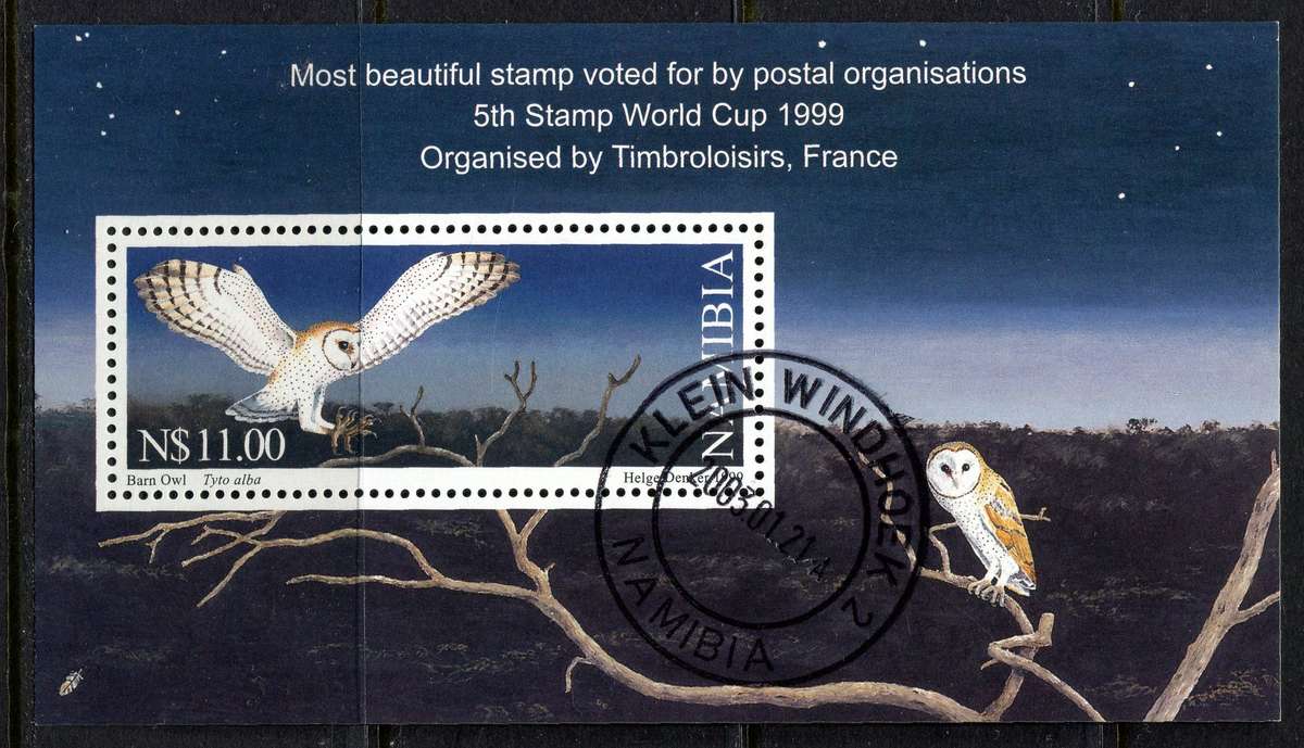 Namibia - Miniature Sheet - 1999 - Used(CTO)