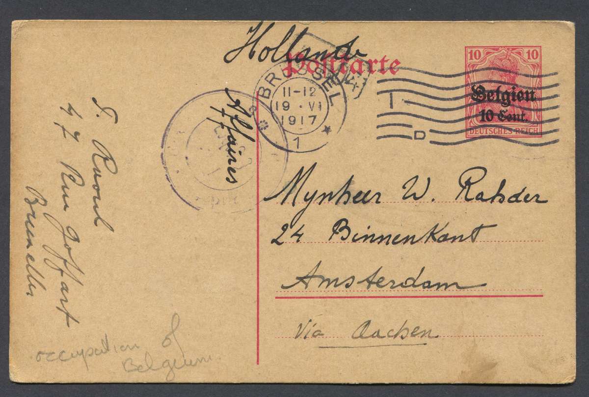 Belgium - Post Card
