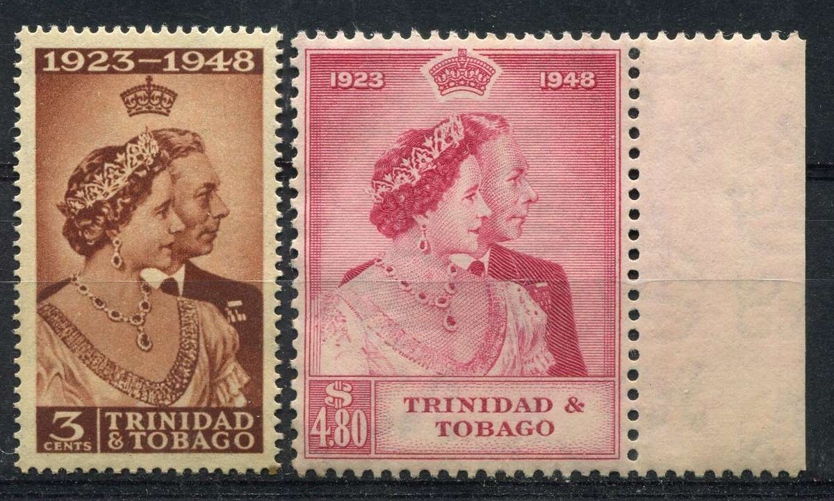 Trinidad and Tobago - Royal Silver Wedding - 1948 - MNH