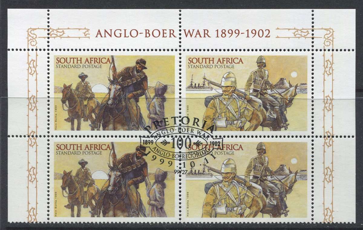 RSA - Block Of 4 - 1999 - Used(CTO)