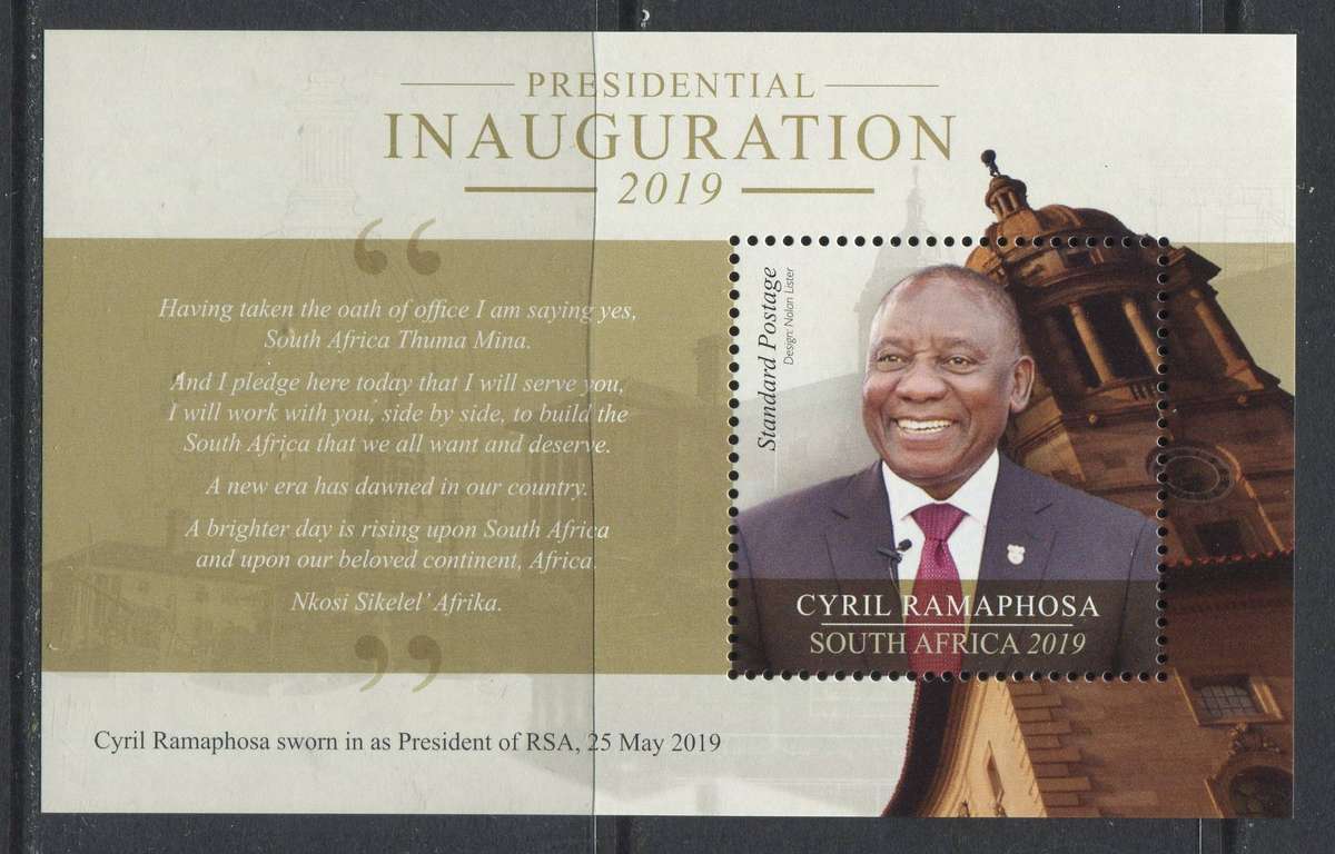 RSA - Miniature Sheet - 2020 - MNH