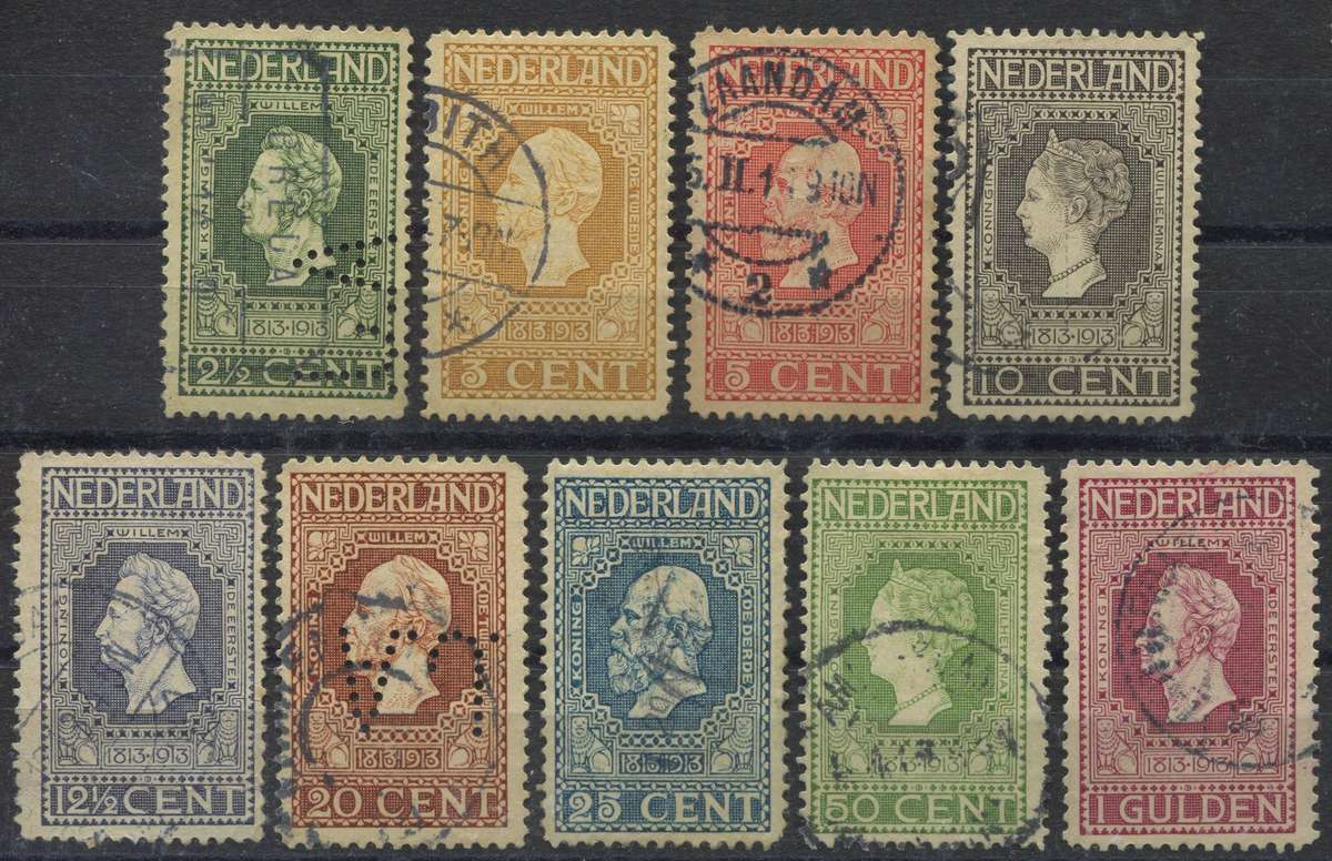 Netherlands - 1913 - Used