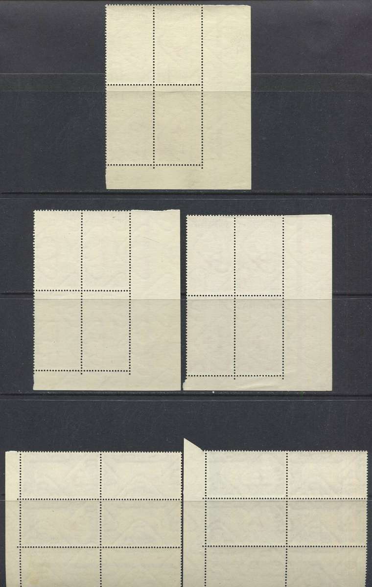 RSA - 5 Control Blocks of 4 - 1963 - MM