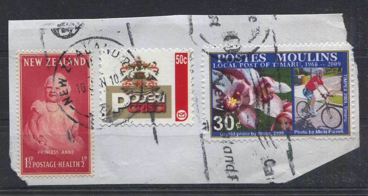 New Zealand - Used On Piece