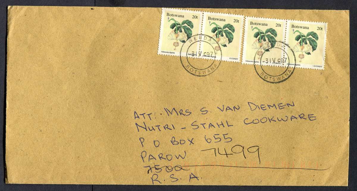 Botswana - "Maxi" Size Cover