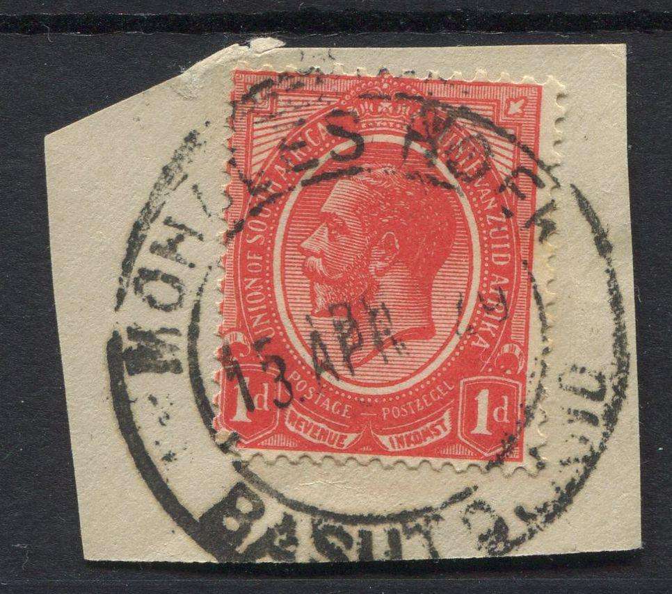 Basutoland - Union of SA Stamp Used On Piece In Basutoland