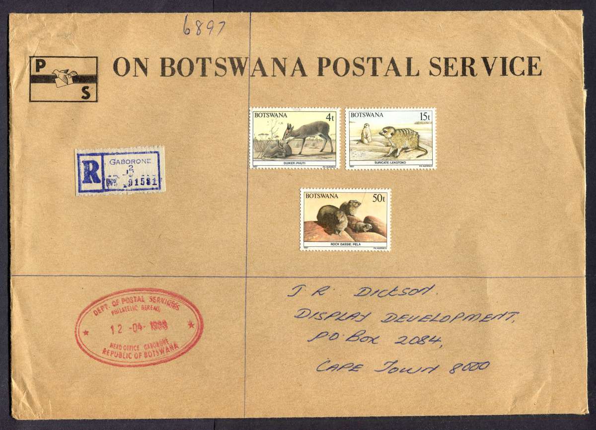 Botswana - B5 Size Registered Cover