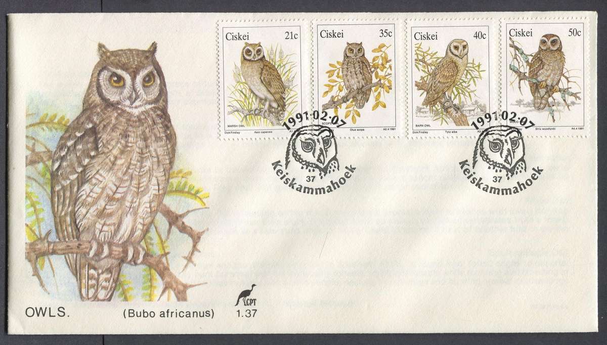 Ciskei - FDC No 1.37 - 1991