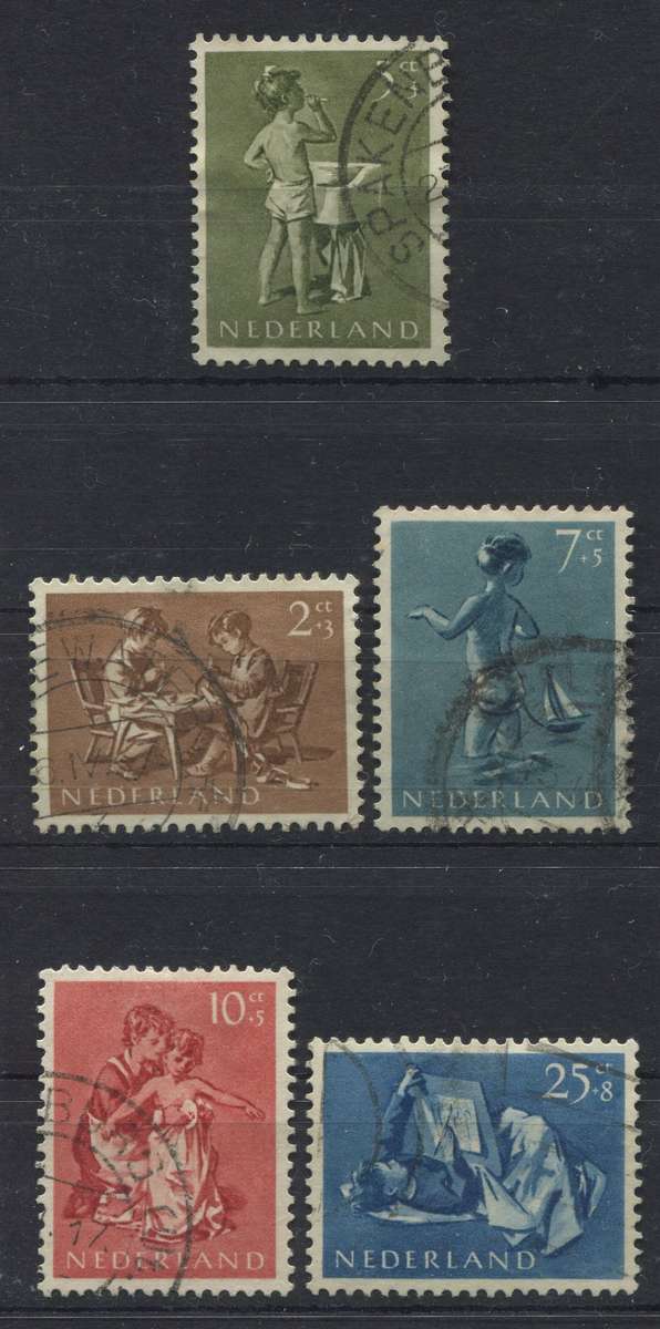 Netherlands - 1954 - Used