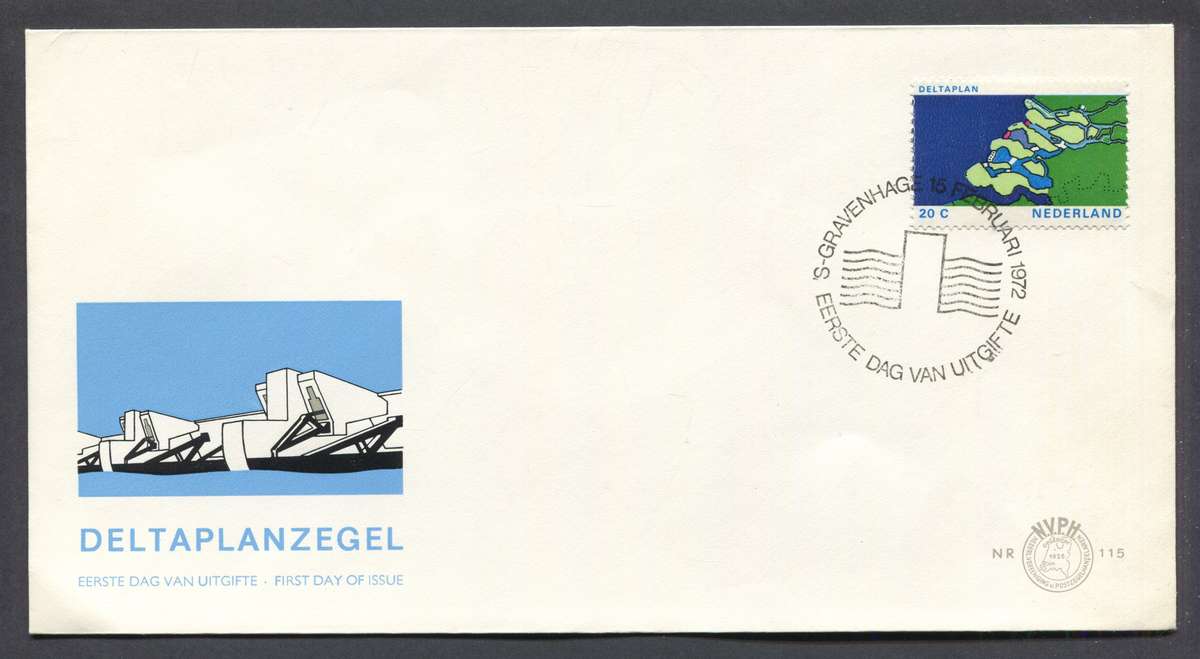 Netherlands - FDC - No 115 - 1972 - Unaddressed