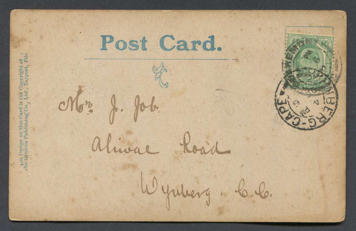 Cape of Good Hope - Post Card