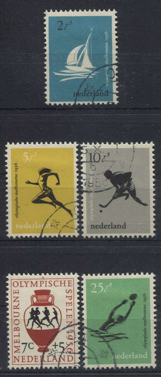 Netherlands - 1956 - Used