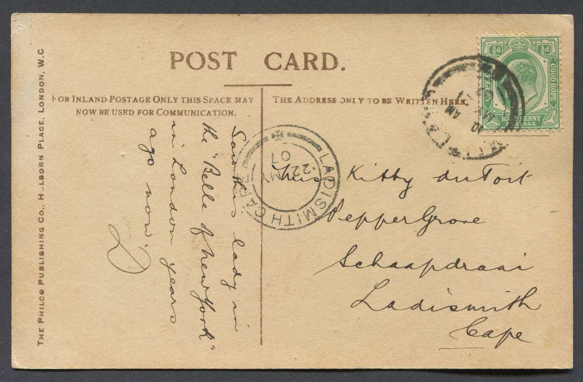 Cape of Good Hope - Post Card