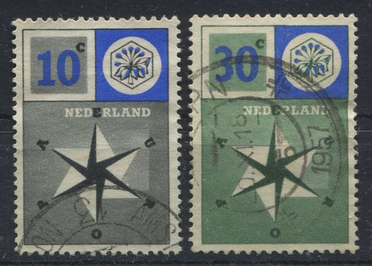 Netherlands - 1957 - Used