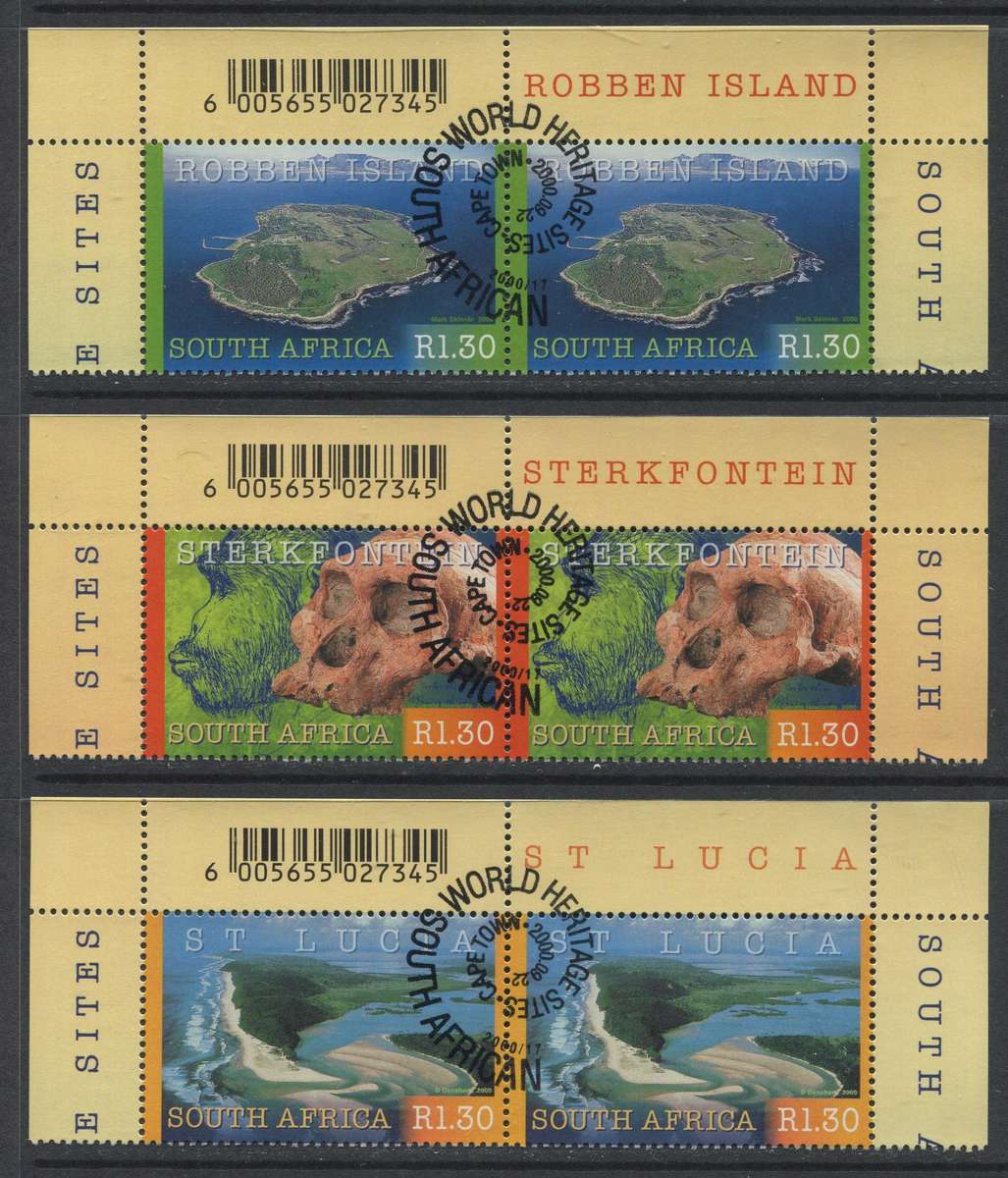 RSA - 3 Pairs - 2000 - Used(CTO)