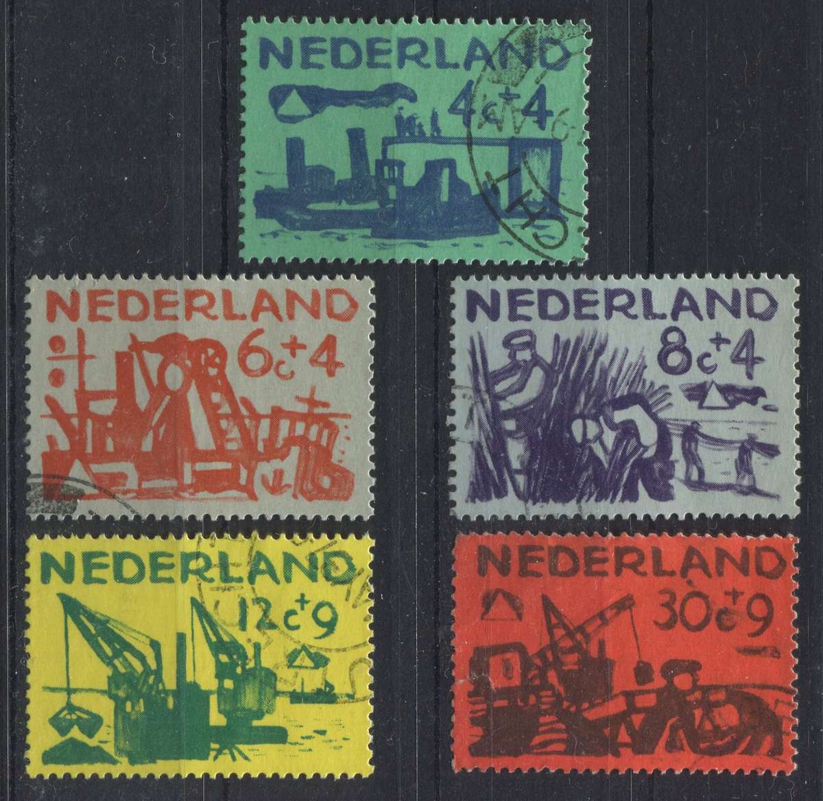Netherlands - 1959 - Used