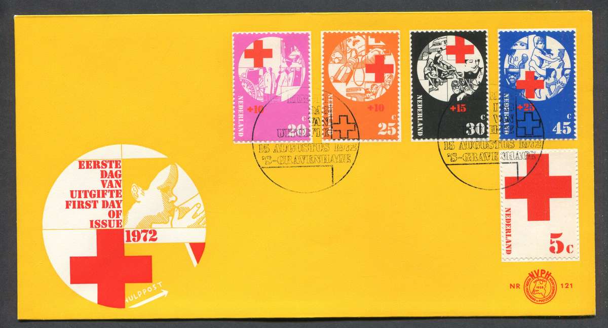 Netherlands - FDC - No 121 - 1972 - Unaddressed