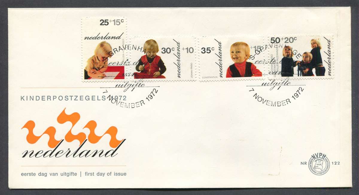 Netherlands - FDC - No 122 - 1972 - Unaddressed