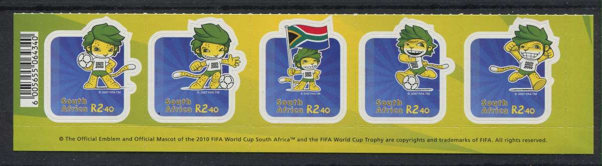 RSA - Strip of 5 - 2010 - MNH