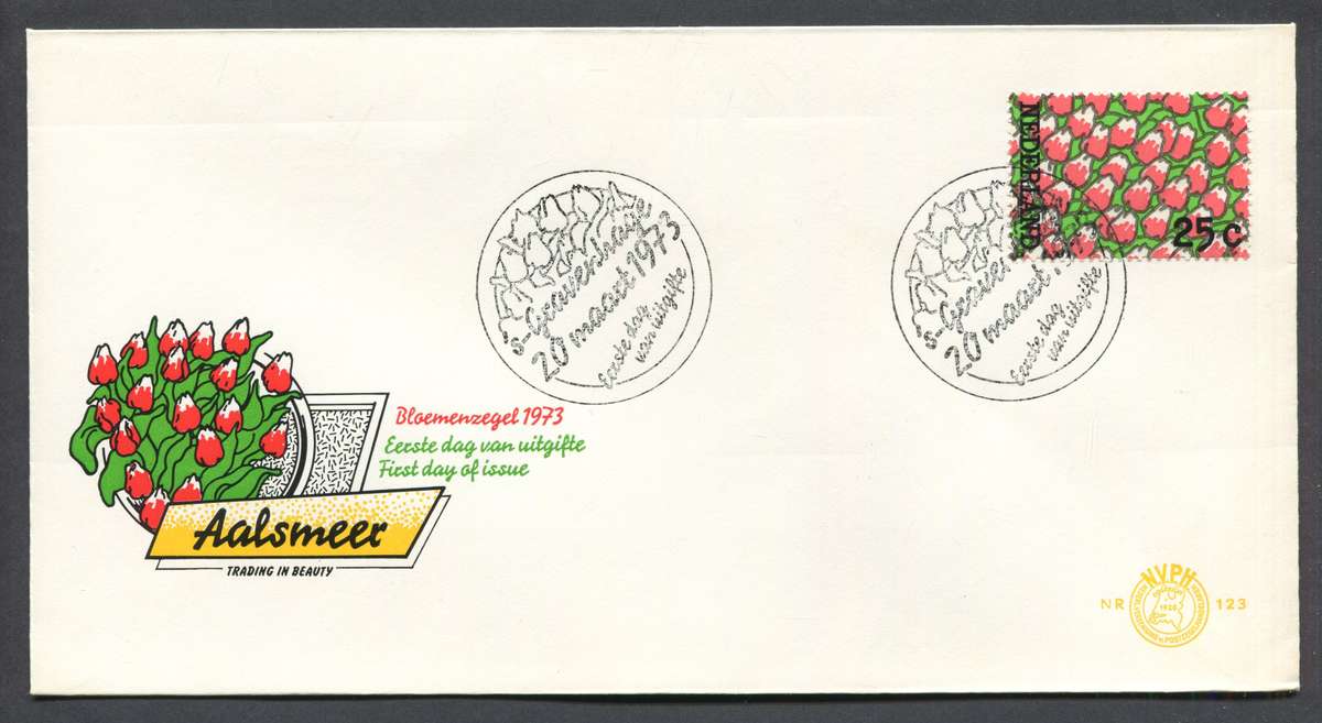 Netherlands - FDC - No 123 - 1973 - Unaddressed