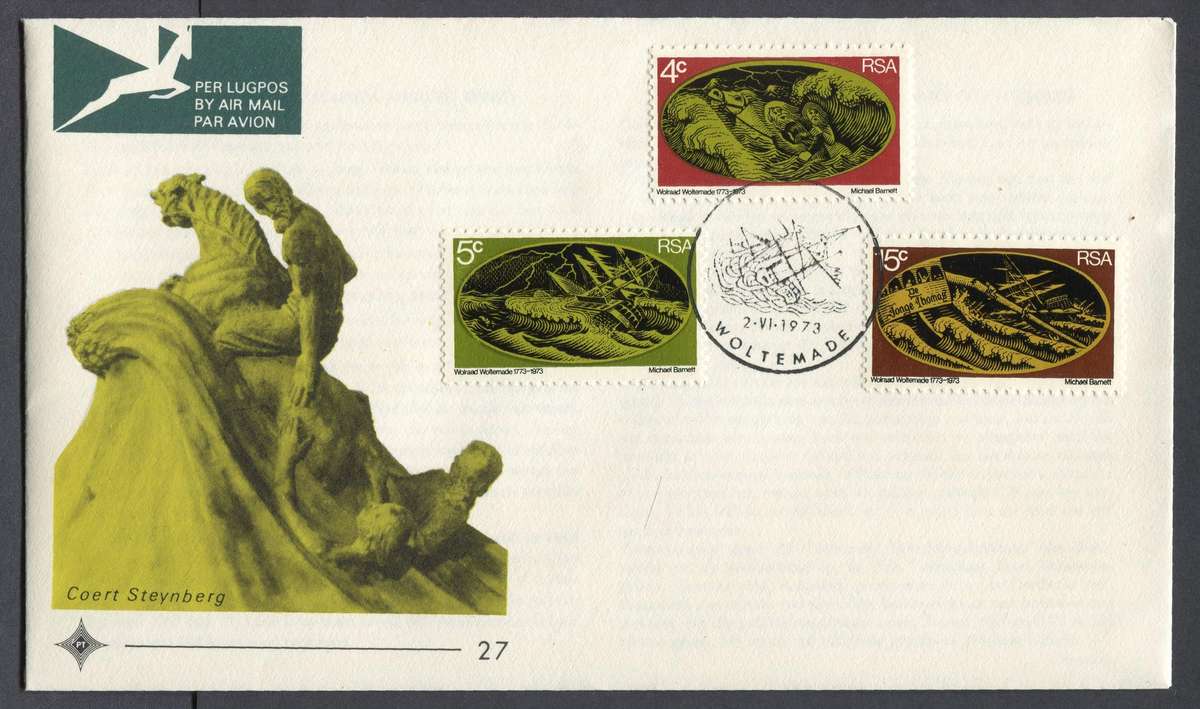 RSA - FDC No 27 - 1973
