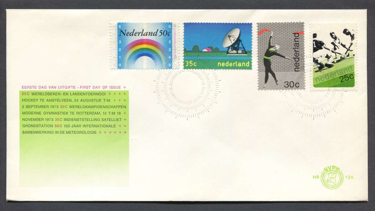 Netherlands - FDC - No 126 - 1973 - Unaddressed