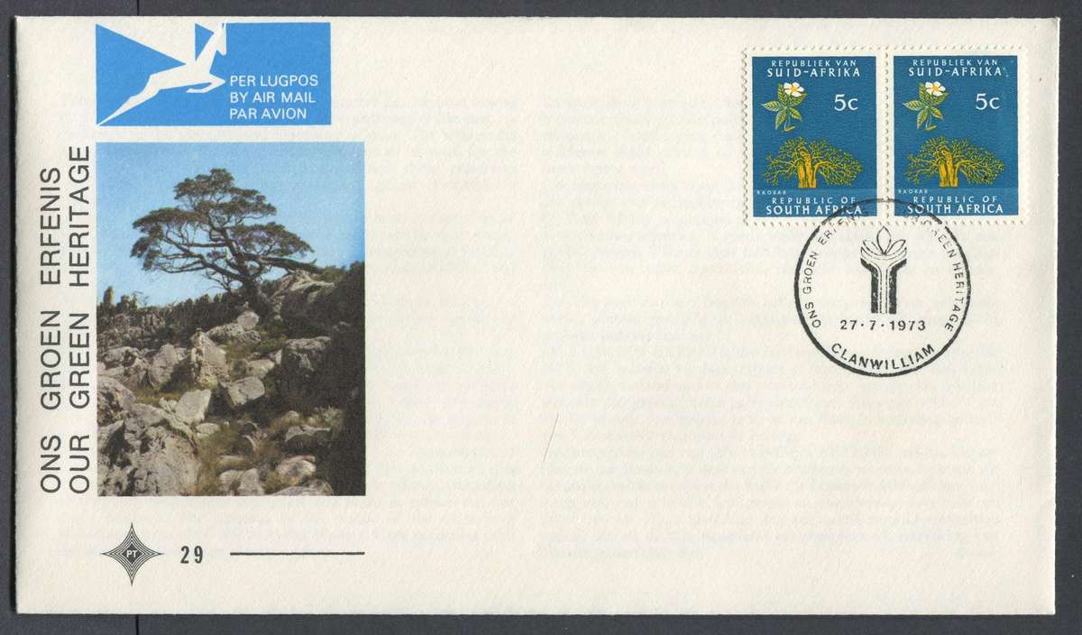RSA - FDC No 29 - 1973
