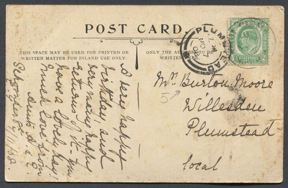 Cape of Good Hope - Post Card