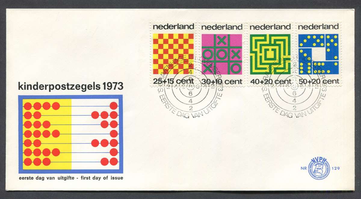Netherlands - FDC - No 129 - 1973 - Unaddressed